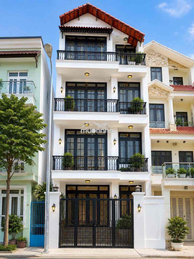 Cho thuê nhà 4 tầng ngay lotee mart q.7