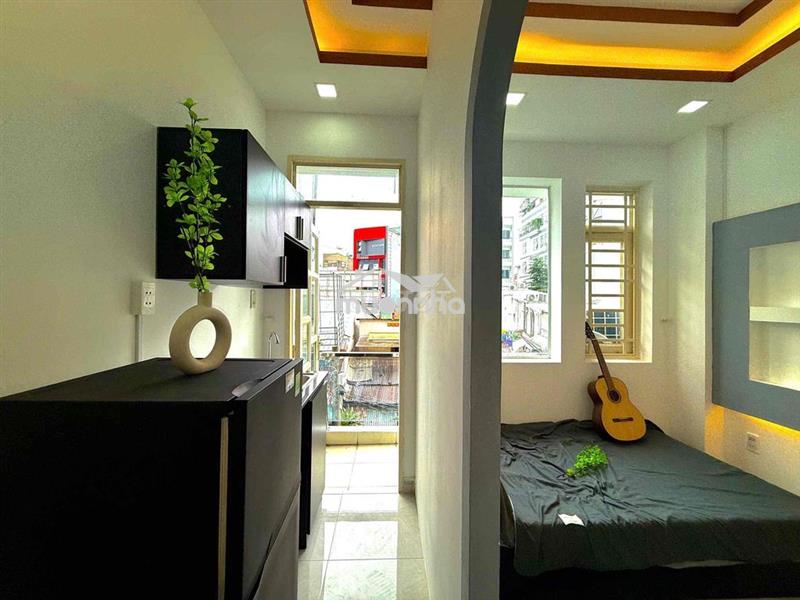 Căn hộ 1pn tách bếp có bancol đón gió tốt_ hiện đại.