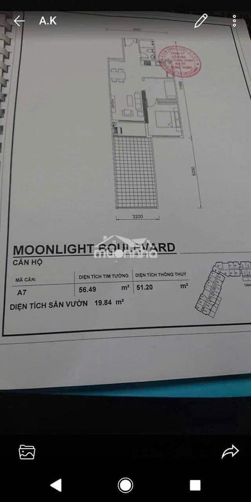 (Chính chủ) bán căn hộ sân vườn a4.07 – moonlight boulevard, bình tân - 3