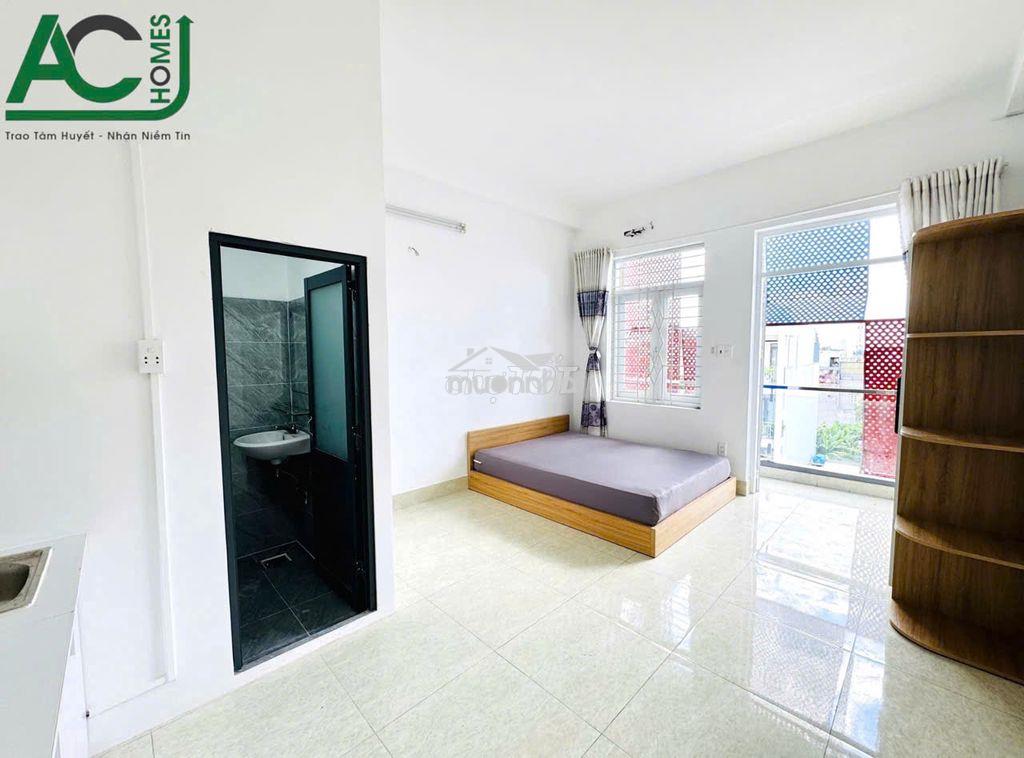 Phòng studio mới  ban công trần thị cờ gần cầu vượt tân thới hiệp - 3