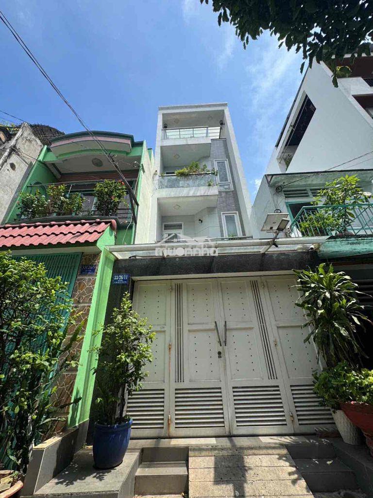 Hẻm vip 33/26/11 gò dầu - 4m x 20m - 3 lầu