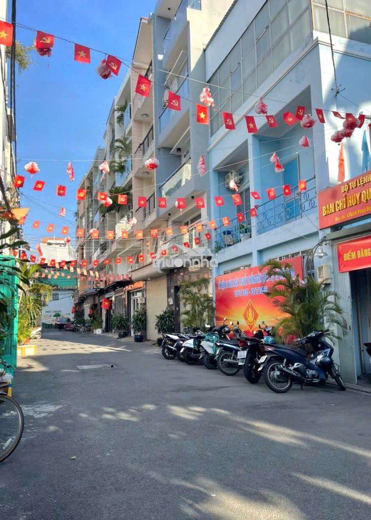 Bán nhà đường thông,2 xe hơi tránh nhau- phan đăng lưu, dt 81m,giá 15t