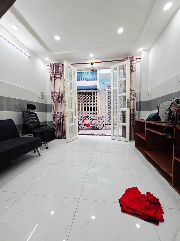 Nhà mới 4x7m 2lầu (3pn 2wc) hẻm 3m. 1/ văn cao. tân phú - 2