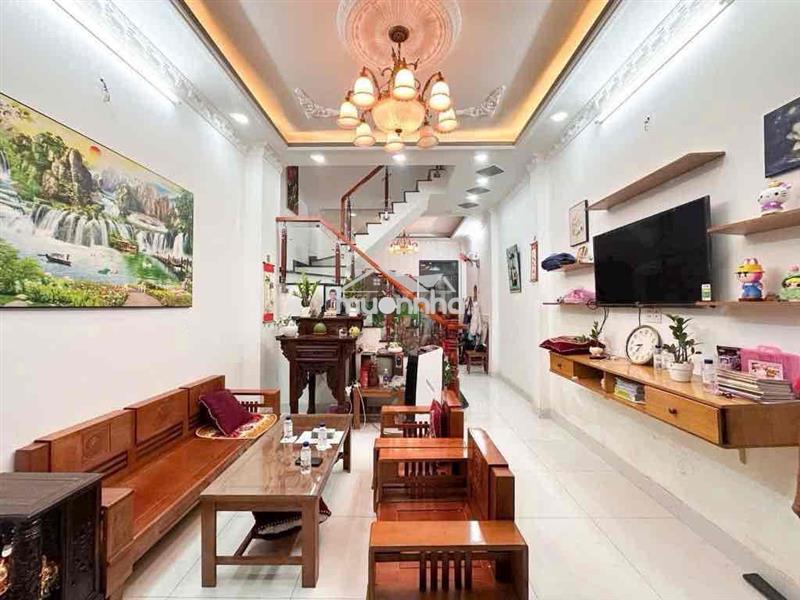 Nhà đẹp 2 tầng  – sổ hồng riêng thị trấn nhà bè  •diện tích: 4m x 13m
