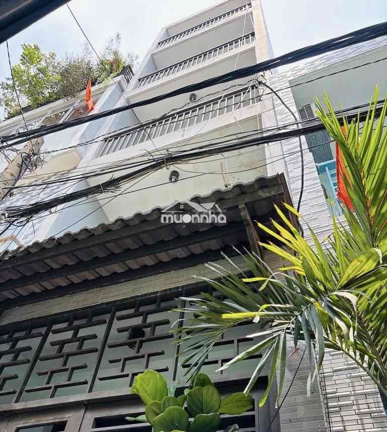 Nhà 5 tầng 86m2 mặt tiền hẻm xe hơi nguyễn thị tầng p2q8