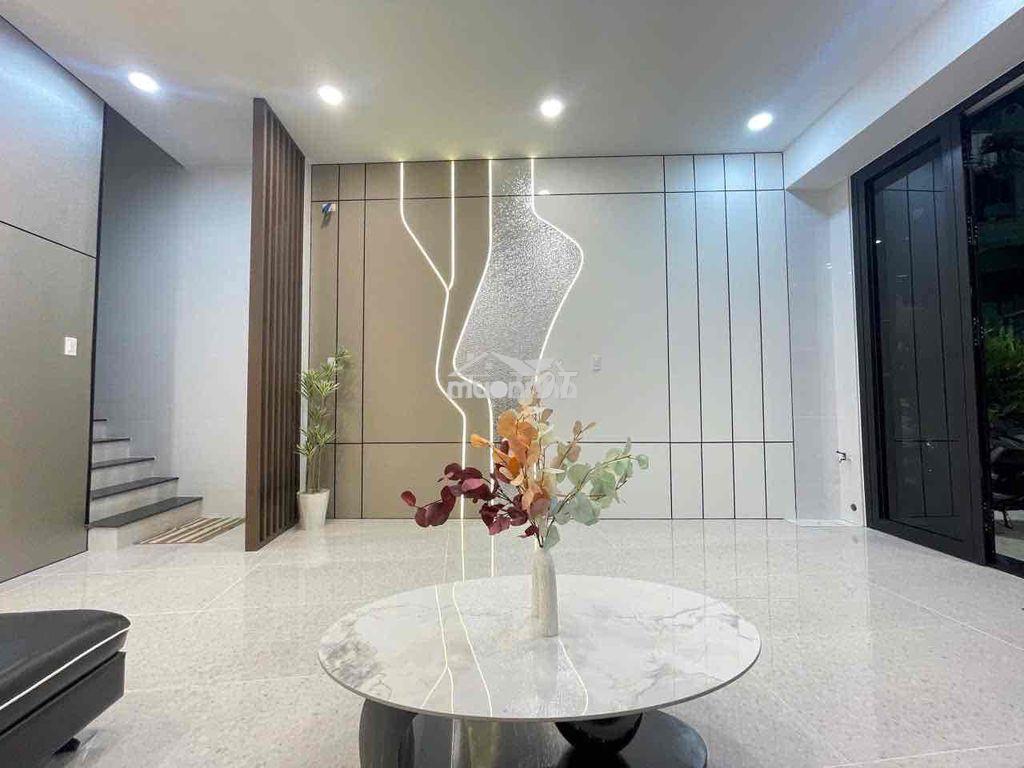 Bán nhà mới hẻm xe hơi full nội thất thang máy thiết kế xịn 4pn, 3wc - 2