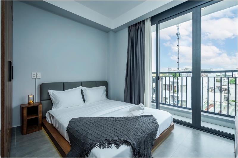 Căn hộ studio full nội thất - tầng cao view thoáng - ngay cầu thanh đa, bình thạnh - 4