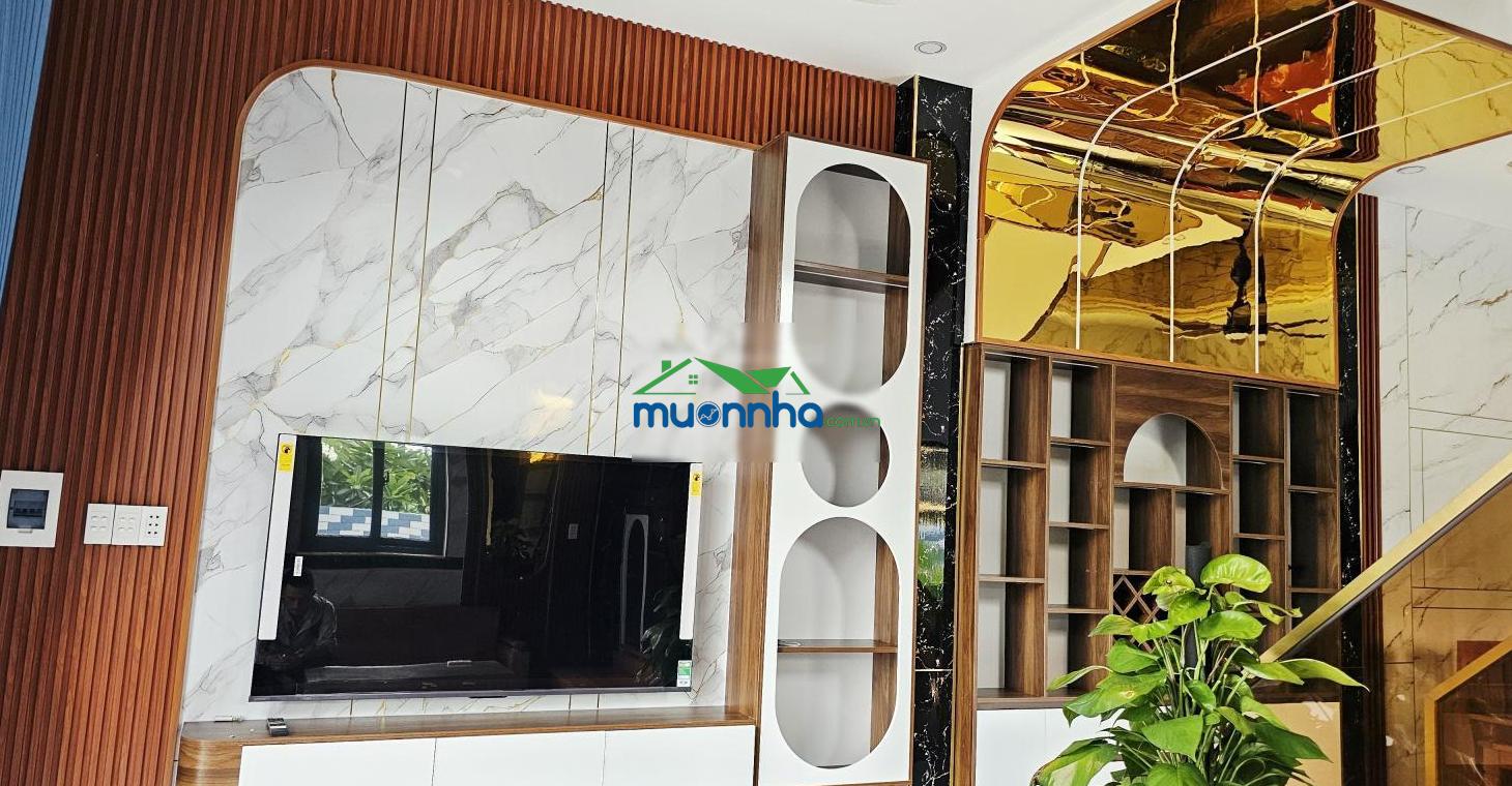 Nhà mới gần chợ đầu mối ngang 6.7m giảm còn 5.7tỷ