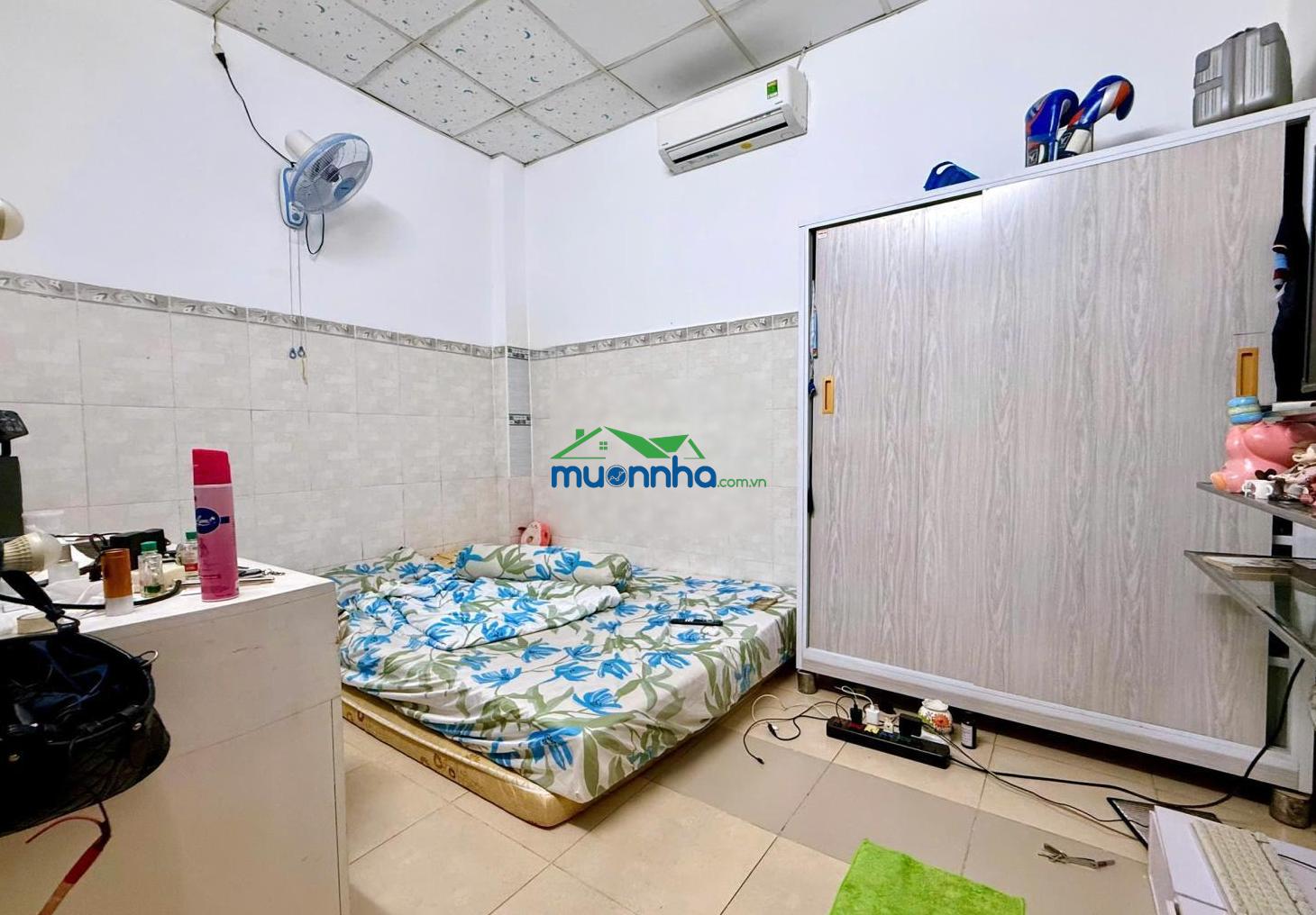 Nhà 1 lầu hẻm 5m sát mặt tiền bà hom (4.3x16) 57m2 gần chợ phú lâm q6 - 4