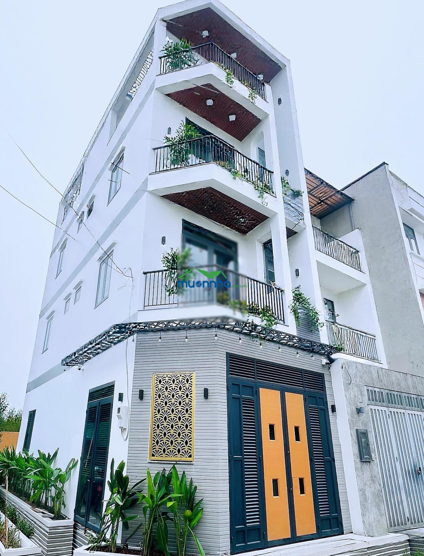 Nhà phố mới, đẹp, 2mt tam bình - 55m2 - 4 tầng nhỉnh 5 tỷ - đường ôtô tránh - ôtô ngủ trong nhà - 3
