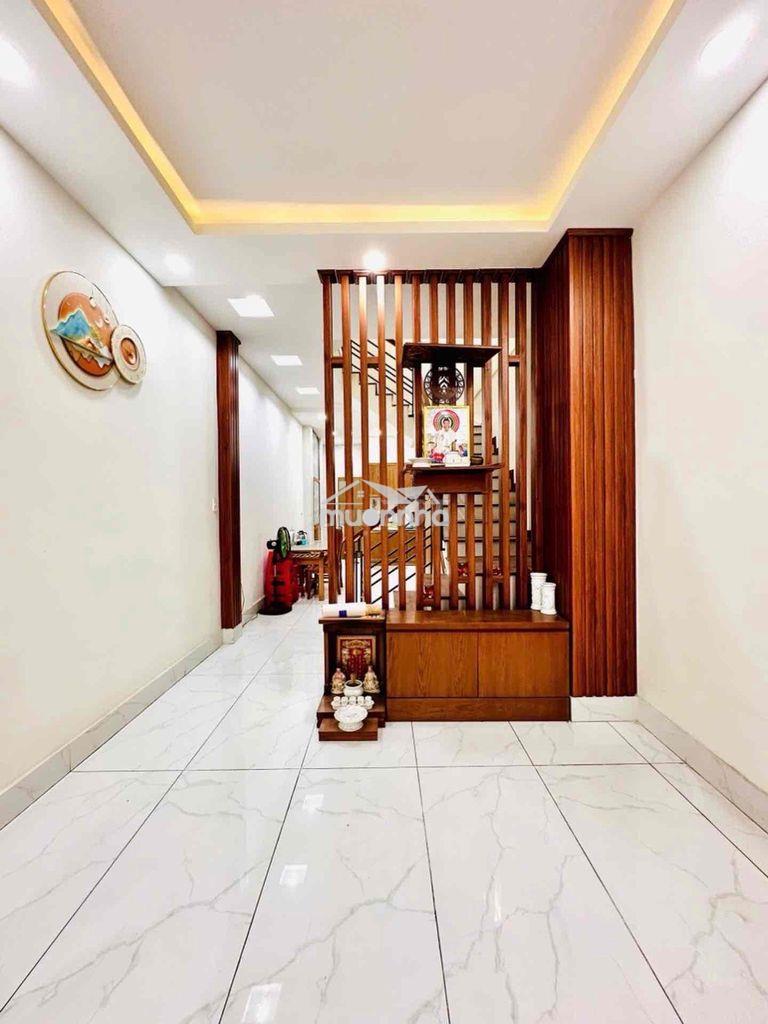 💥Nhà đẹp 2 tầng - 5m x 16m - ô tô vào nhà ngay phan huy ích gần trườn - 4