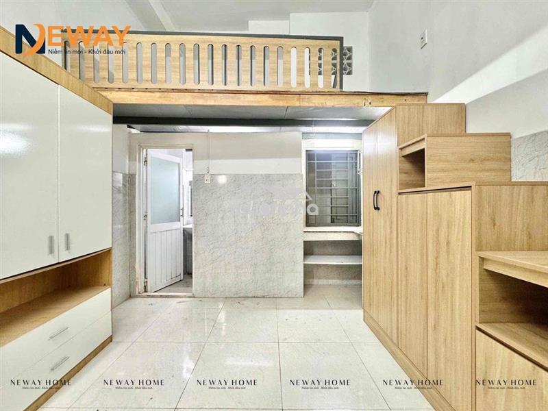 Cho thuê phòng có gác gần đh văn hiến - âu cơ - sơn sửa mới - bảo vệ