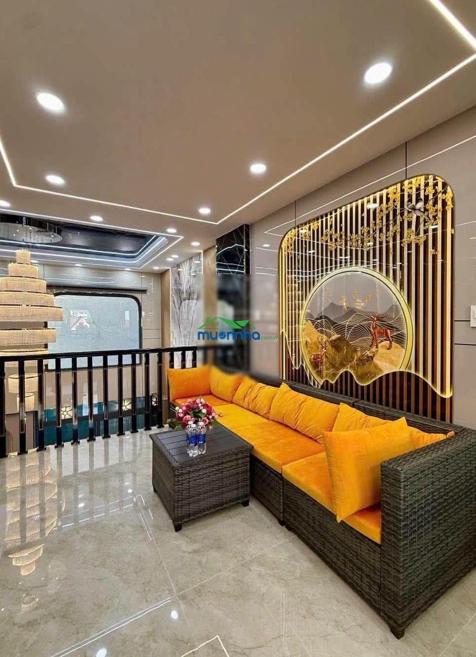 Siêu phẩm đẹp mê 5,5m x 16m. 4 tầng thang máy hẻm 8m thông hà huy giáp. ngay cđ điện lực - 4