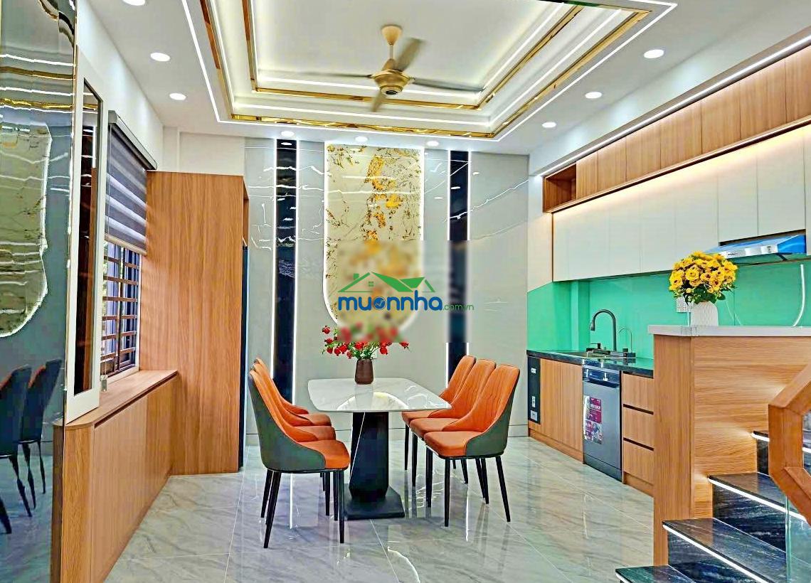 Bán nhà mới 4 tầng góc 2 mặt tiền dt55m² - full nội thất - phường tam bình - chợ đầu mối thủ đức - 4