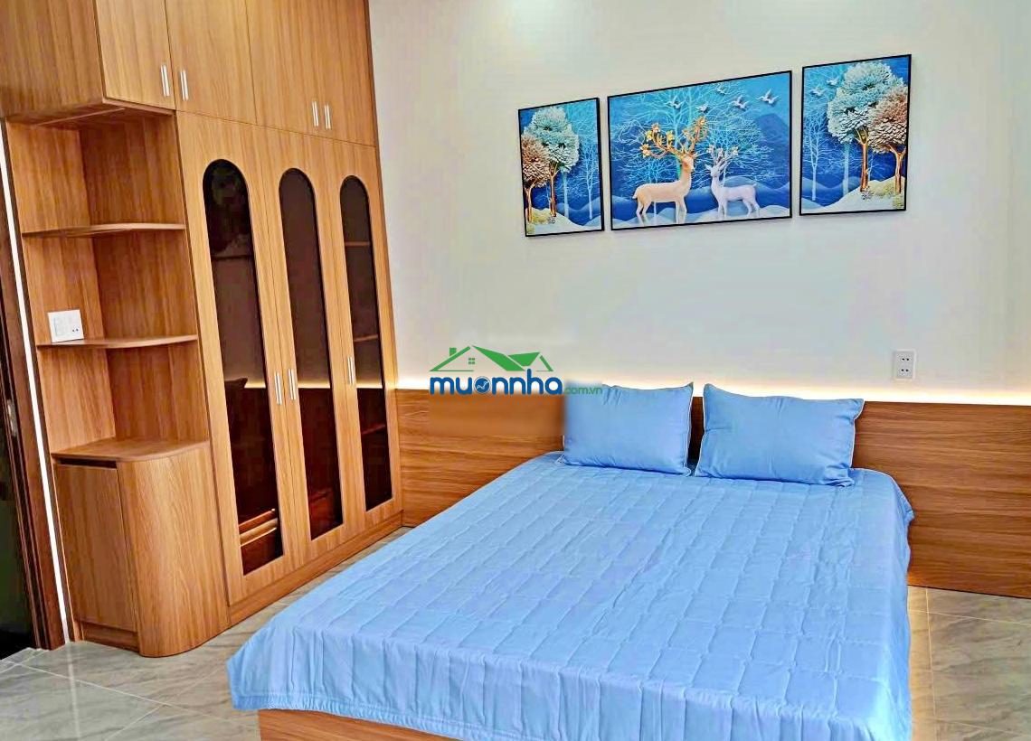 Bán nhà mới 4 tầng góc 2 mặt tiền dt55m² - full nội thất - phường tam bình - chợ đầu mối thủ đức