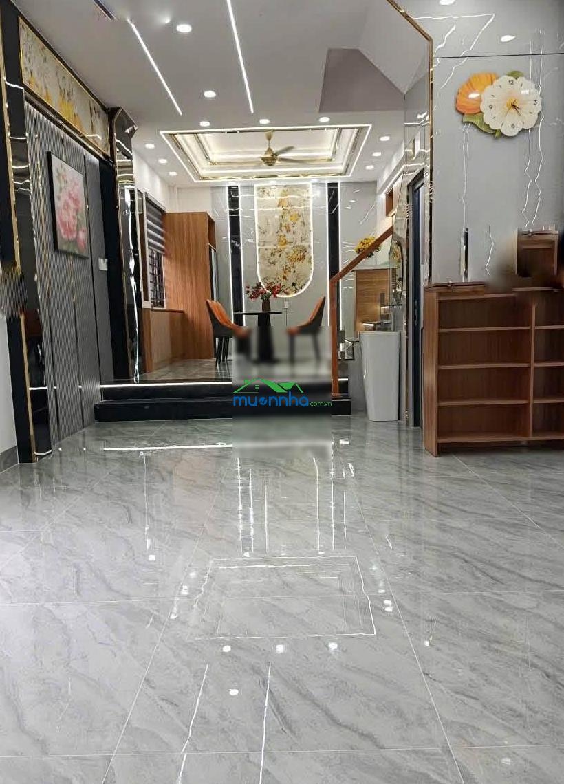 Bán nhà 4 tầng hẻm 6m kha vạn cân, linh trung, thủ đức dt 4x13,7m giá 8 tỷ