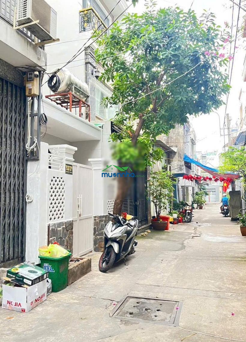 Bán nhà hẻm 793 đường trần xuân soạn, dt 4x13, 1 lầu, 2pn, 1wc, giá 6,8 tỷ