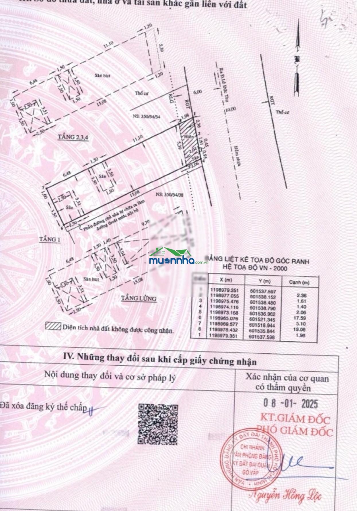 Dt: 5,1mx19m cuối dương quảng hàm, p5, gv- 5 tầng- đường 10m- chủ vừa ở vừa cho thuê - giá 19 tỷ