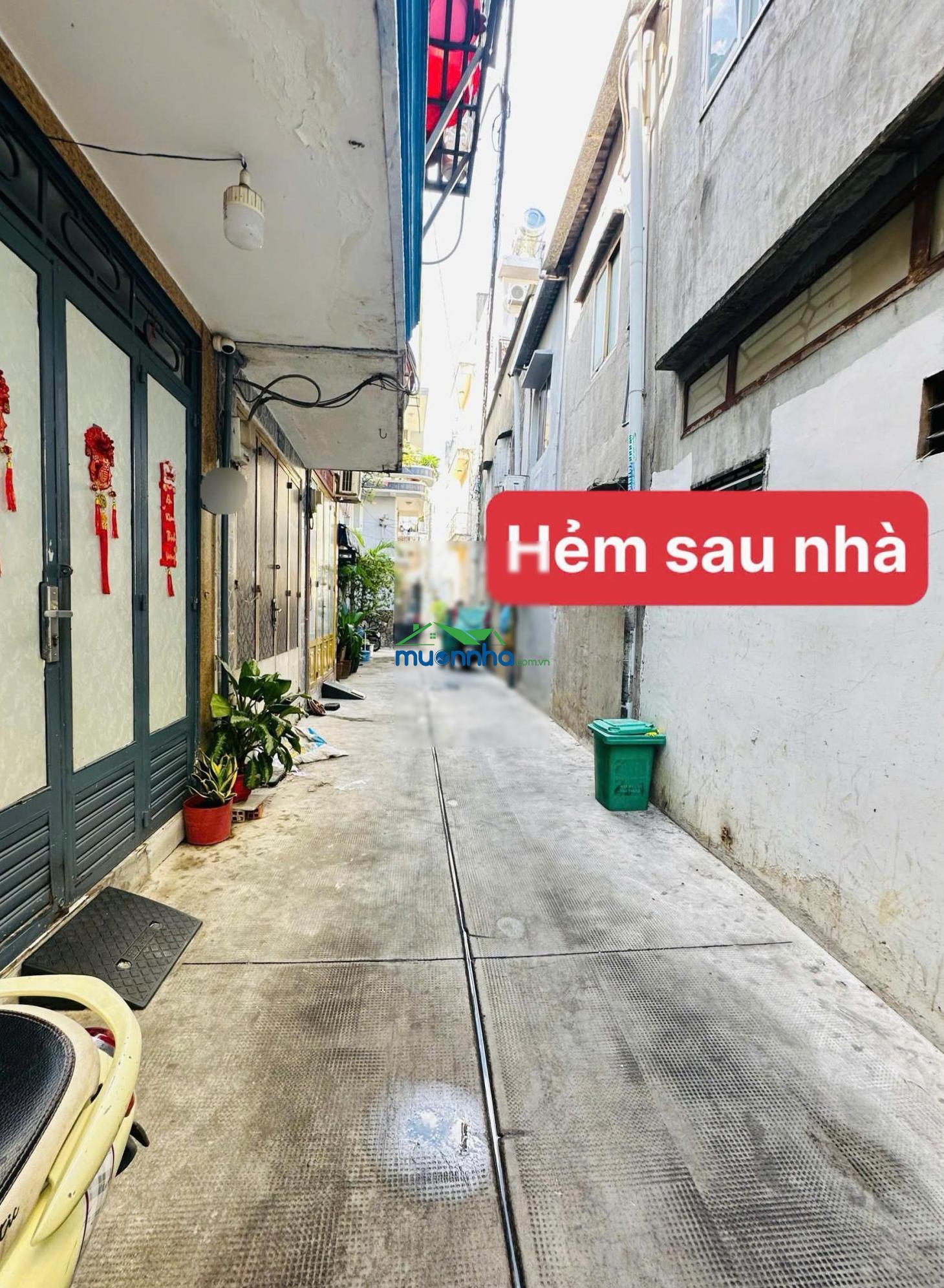Bán nhà hxh đồng đen, 5 tầng, nhà 2 mặt hẻm trước sau - chỉ: 4.5 tỷ tl - 4