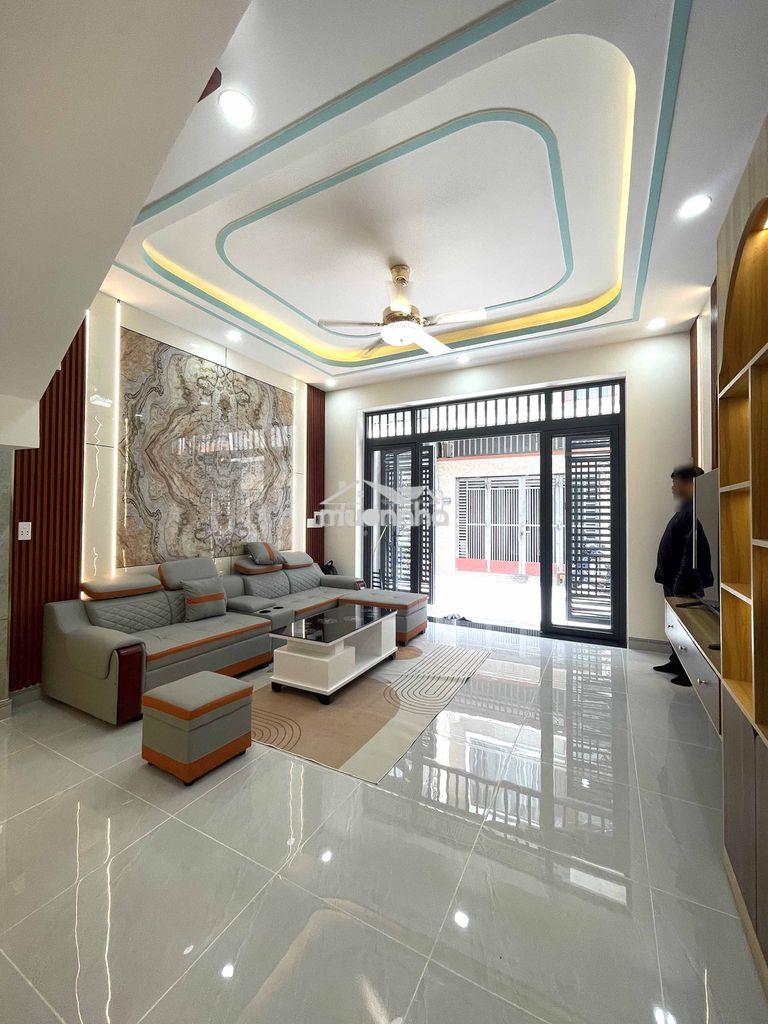 Nhà mới 4 tầng bình chiểu – 4 phòng ngủ – full nội thất hẻm ôtô tránh - 4