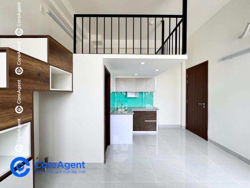 Phòng trọ có gác giá rẻ thủ đức ban công full nội thất - 2
