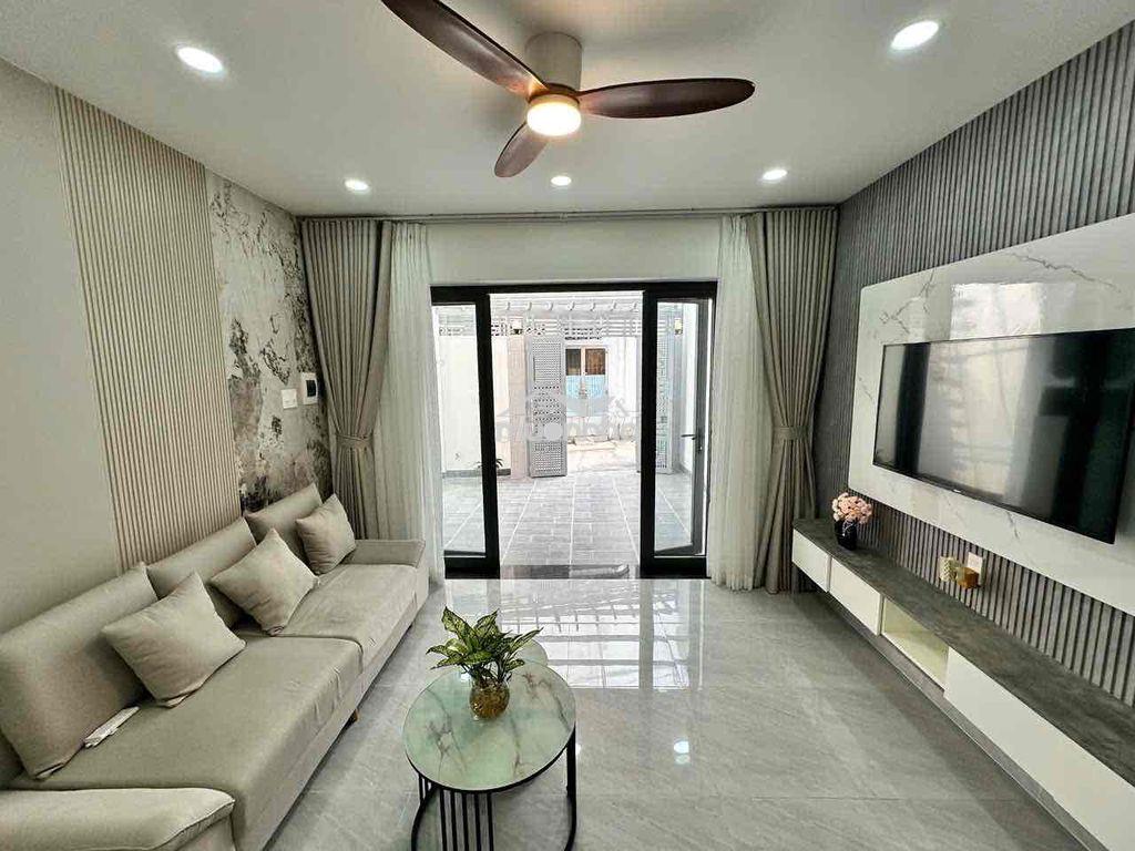 Nhà hẻm 805 phan văn trị 65m 1 trệt 1 lầu ( cách phan văn trị 85m) - 4