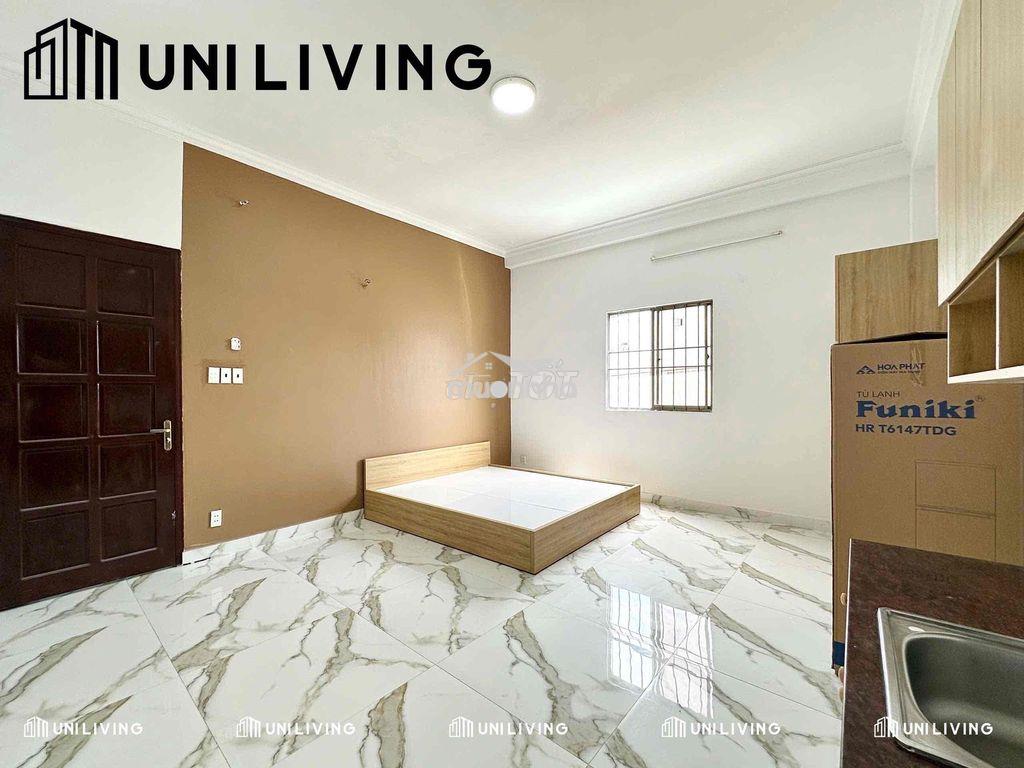 Chính chủ cho thuê chdv mới xây, full nội thất - phòng rộng gần q1 - 2