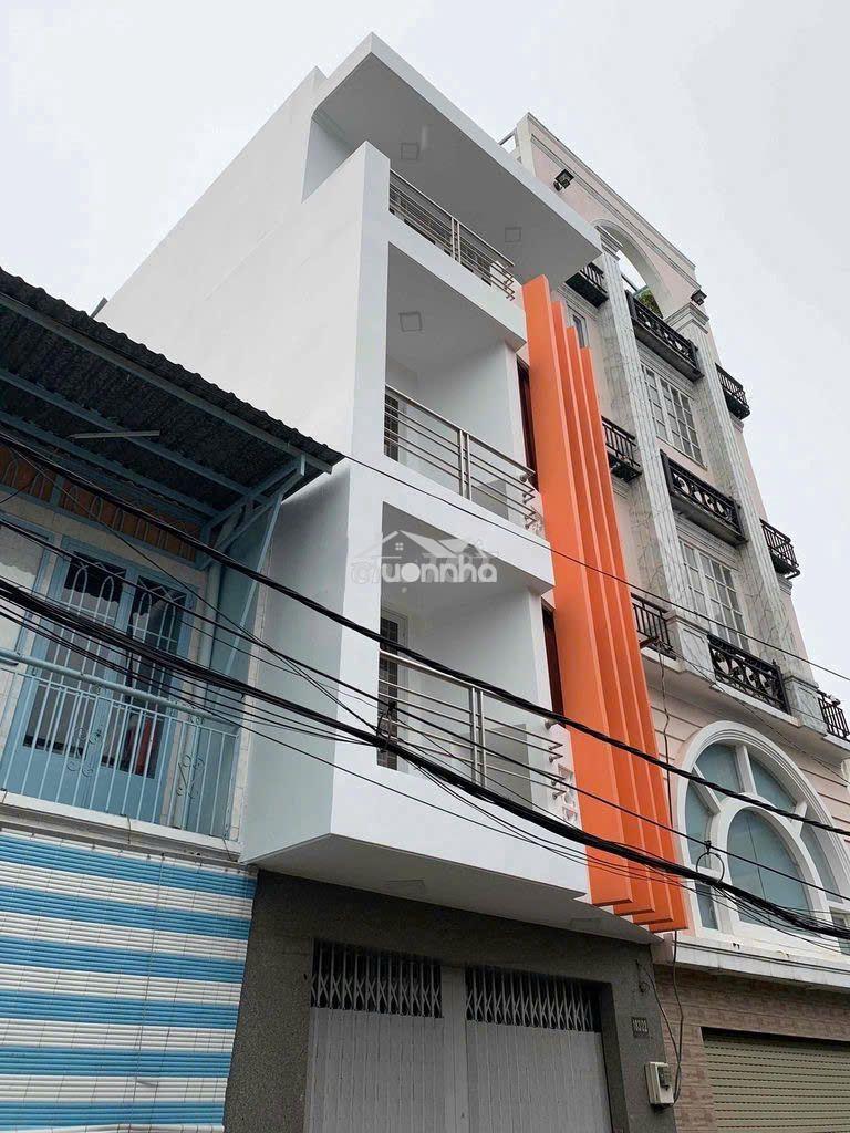 Cho thuê nhà mới 183/ nơ trang long - 3 lầu -4pn