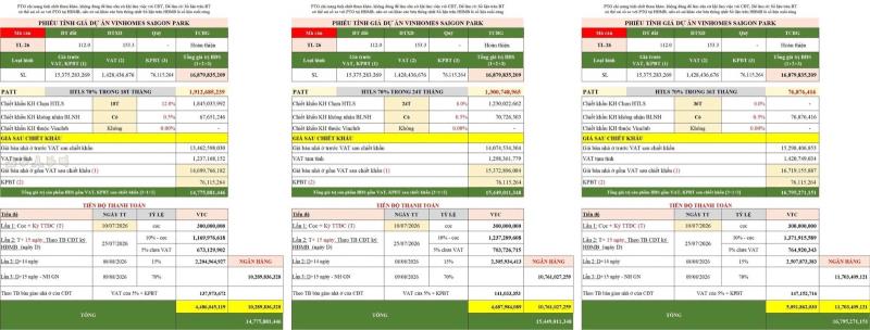 Vinhomes saigon park-duy nhất 1 căn song lập hoàn thiện 112m2 mặt tiền đường 29m giá tốt - 2