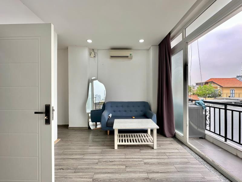 Cho thuê căn hộ 1pn lầu cao ban công rộng, view xịn ngắm thành phố – lê văn sỹ, phú nhuận giáp q1, q3 - 3