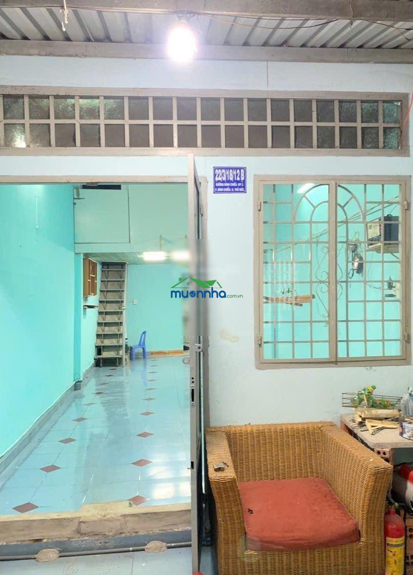 Chủ gửi bán nhà cấp 4 đường 22 bình chiểu. dt 53m2 ngang 3,5m giá 3,1 tỷ bớt lộc hẻm 2,5m