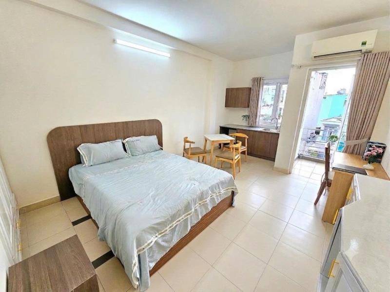 Căn hộ 1pn full nội thất đường nơ trang long, quận bình thạnh