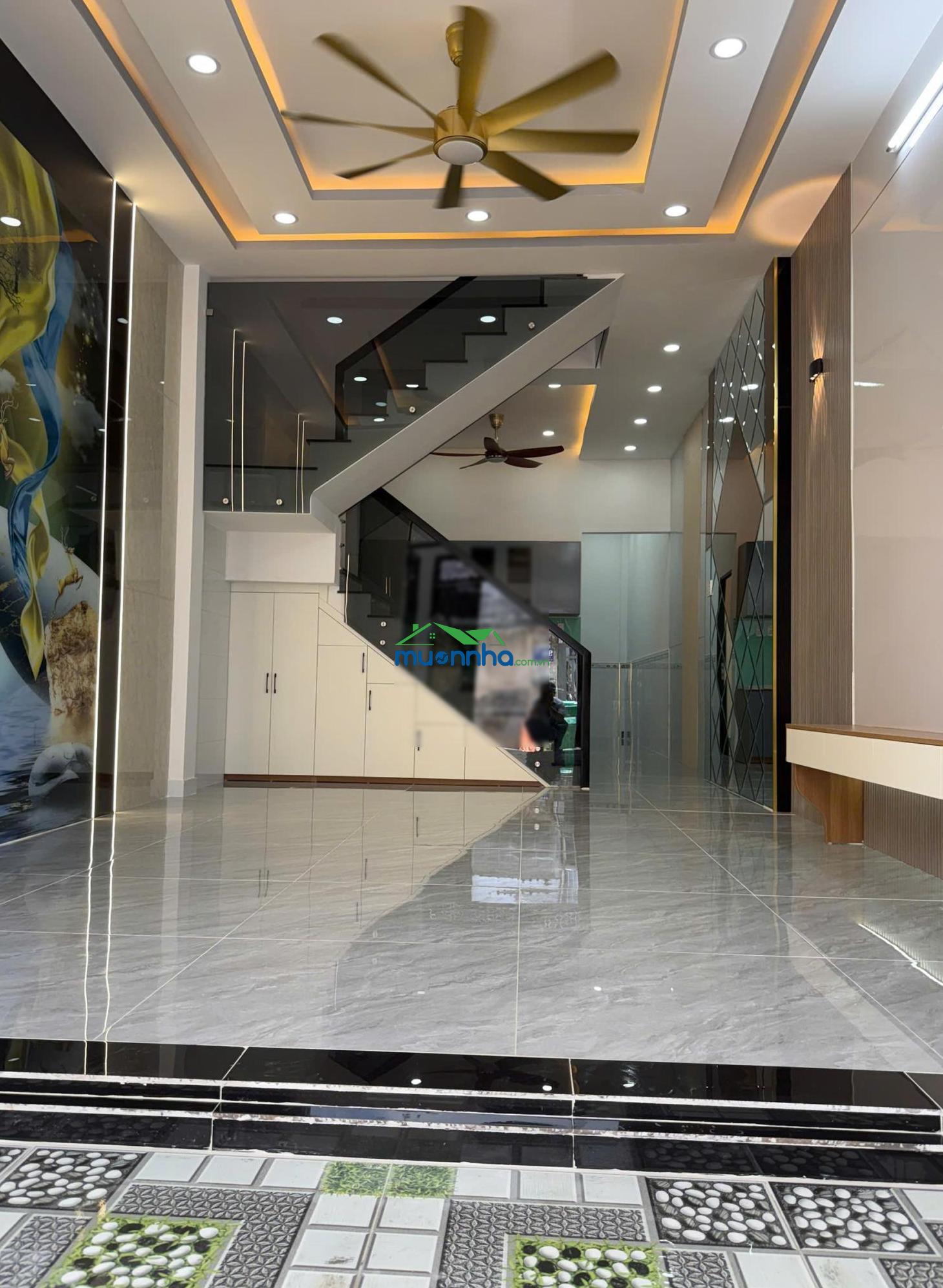 Nhà mới lung linh - 1 trệt 1 lầu, 4x18m, 1/ thới tam thôn 15, đông thạnh - 2