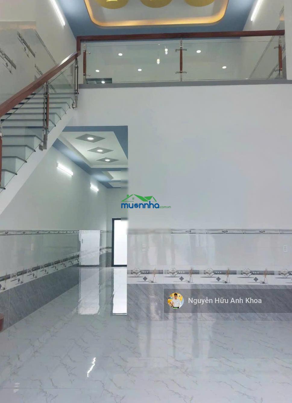 Bán nhà riêng 100m2 chính chủ tại trần văn chẩm. nhà mới xây, 2pn 2wc. shr, giá 1 tỷ 3