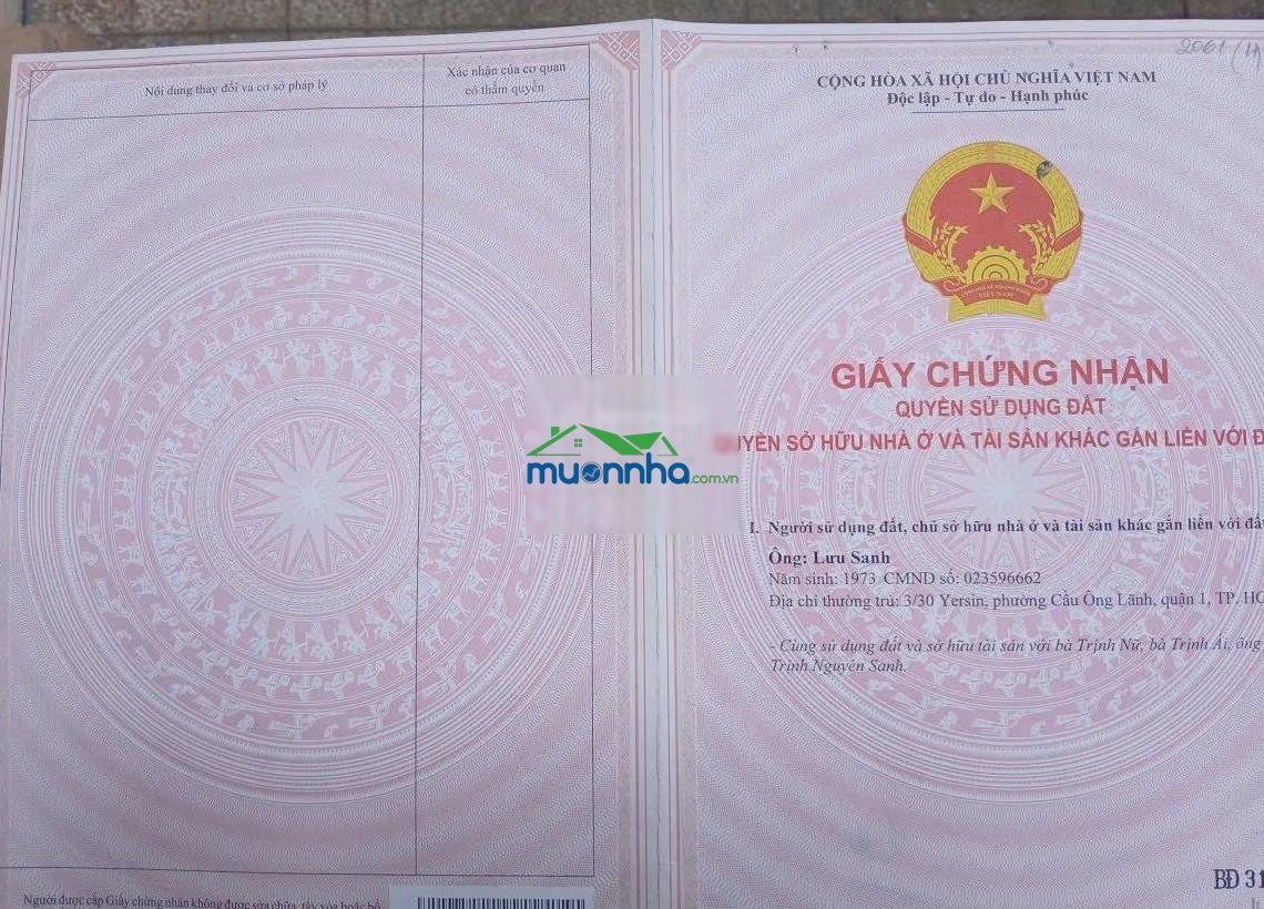 Quy hoạch mới nr 6pn, 6wc tại 3/30, yersin, cầu ông lãnh, q1, 45 tỷ, 80m2 - 2