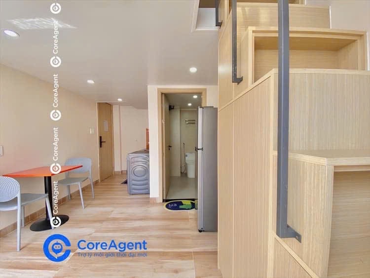 🔥🏡 Phòng gác lửng full nội thất – đối diện metro ga bình thái