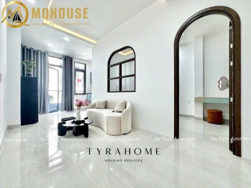 Cho thuê 1pn tách bếp - giặt riêng - balcony lớn gần chợ bà chiểu, trường văn lang