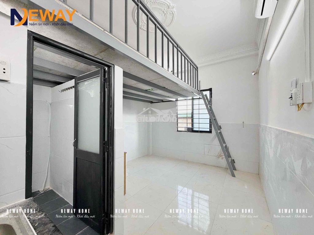 Cho thuê ban công tách bếp thoáng mát - mới xây 100% - hậu giang q6 - 2