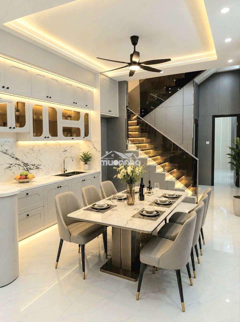 Mặt tiền hẻm 3m 4x16m 2 tầng 3pn quận 7 kinh doanh 5 tỷ 900 - 4