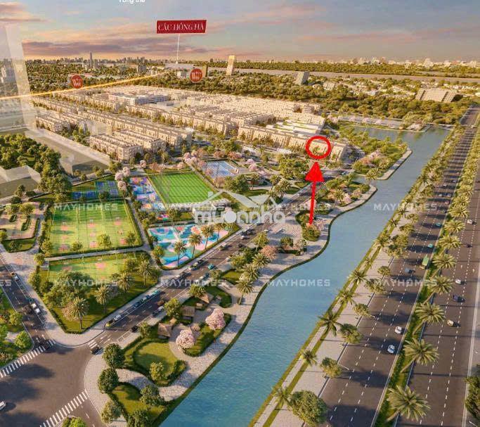 Bán lk 104m hướng đn gần trường học, cv vinhomes đan phượng giá 11 tỷ - 4