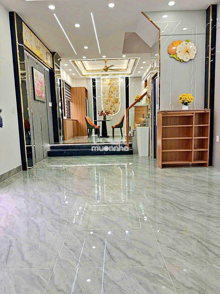 Nhà mới 4 tầng góc 2 mặt tiền - full nội thất - chợ đầu mối thủ đức - 3