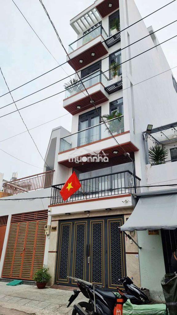 Bán nhà hẻm xe hơi tân bình - 5 tầng - 64m2 - 5 pn rộng, kv an ninh - 2