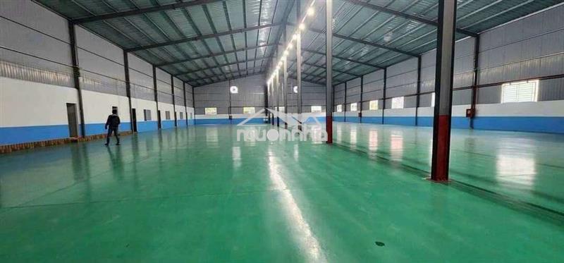Cho thuê xưởng 1950m2.nền sơn epoxy,ngã 4 hòa lân,thuận an,bình dương
