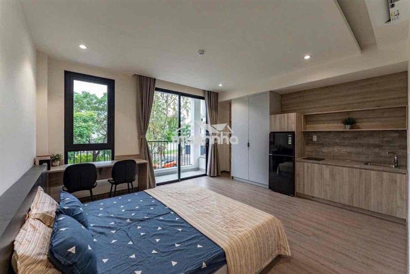Chdv studio ban công thoáng - 35m2 full nt ngay ueh, bku, huflit