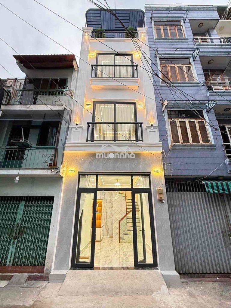 Nhà mặt tiền hẻm 8m phan văn trị-gò vấp