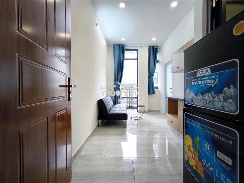 Chung cư 1pn 40m2 đầy đủ tiện nghi ban công_mới 100%_kdc lê thành 😍
