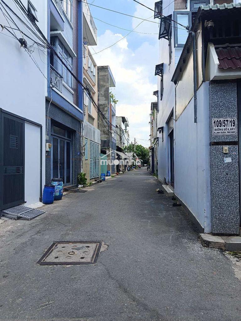 4 tỷ - bán gấp, nhà hẻm xe hơi, 63m2 - đường số 8, linh xuân