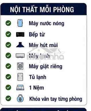 Căn hộ mini 2 không gian ngủ full nội thất