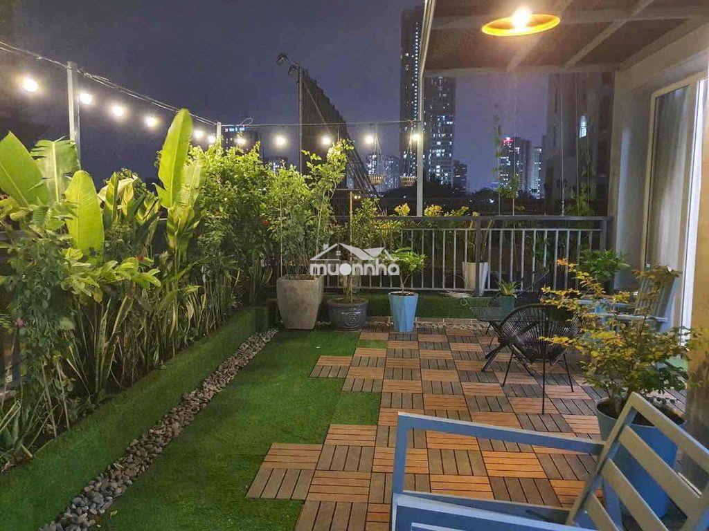 The park residence cho thuê sân vườn 2pn 2wc giá 13triệu ở được liền - 2
