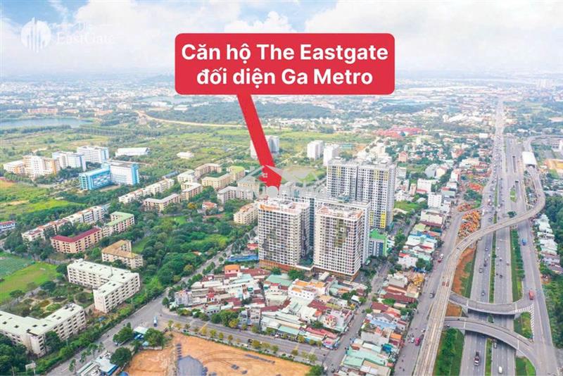 Căn hộ the eastgate - bán căn 1pn+ 1wc  giá 2ty4, đông hoà, hcm